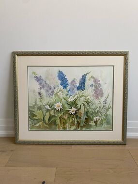 Watercolor painting by Canadian artist Isabelle Vanzant (1914–2004)